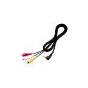 Canon STV250N Stereo Video Cable to Mini Jack  90 Degree Plug