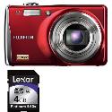 Fuji FinePix F80EXR Red Digital Camera plus Free 4GB Card