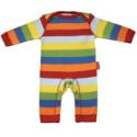 Stripy Organic Cotton Bodysuit 