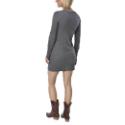 Grey sweater dress