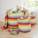 Set of Three Rainbow Nesting Baskets