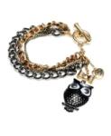 betsey johnson bracelt owl