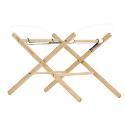 Folding Moses Basket Stand - Natural