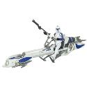 Star Wars Vehicle and Figure - Barc Speeder Bike