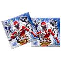 Power Rangers 20 Napkins