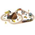 50 Piece Construction Train Set