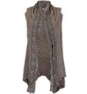 BKE Boutique Slub Yarn Sweater Vest