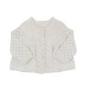 Pointelle cardigan