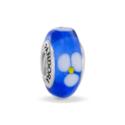 Pandora Blue Flowers Charm