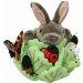 Rabbit in a lettuce Puppet