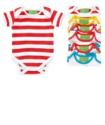 7 Pack Sesame St Bodysuits