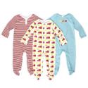 Three sleepsuits