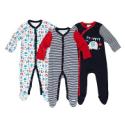 Three sleepsuits