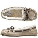 Tan Airwalk moccasins