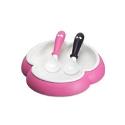 BabyBjorn Plate & Spoon Set Pink