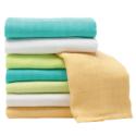 Coloured Muslin Squares - 8 Pack