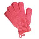 Exfoliating gloves