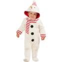 Snowman snow suit 0-3 months