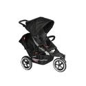 Phil & Teds Explorer- New Improved Sport Buggy -  Black/Charcoal