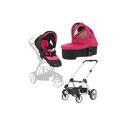 OBaby Zynergi 3 in 1  Pushchair - Black/Pink