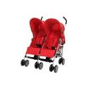 Kiddicare.com Twin Pushchair - Red