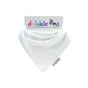 Dribble Ons Bandana Bib White