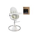 Bloom Fresco Highchair - White Frame - Includes Pack 58