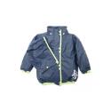 Kozi Kidz Classic Rain Jacket Navy/Lime