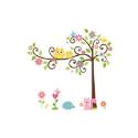 Peel & Stick Wall Decorations - Scroll Tree