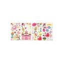 Peel & Stick Wall Decorations Happy Cupcake Land