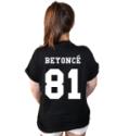 Beyonce D.O.B. American Varsity Football Jersey St