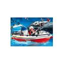 Playmobil Fire Boat & Trailer (4823)