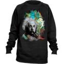 Gnarly Scientist Crew Sweatshirt Black 