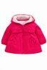 Pink Spot Hooded Jacket (0-18mths)