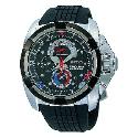 Seiko Men's Velatura Black Strap Sports Watch