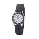 Lorus Child's Black Fabric Strap Watch