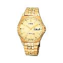 Lorus Men's Gold-Plated Bracelet Watch