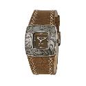 Kahuna Ladies' Brown Leather Strap Watch