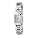 Fossil Ladies' Silver Rectangular Dial Bracelet Watch