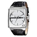 Armani Exchange Men's Black Leather Strap Watch