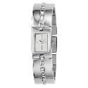 DKNY Ladies' Stone Set Rectangular Dial Bangle Watch