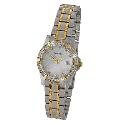 Sekonda Ladies' Stone Set Mother of Pearl Dial Watch