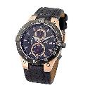 Accurist Men's Chronograph Black Strap Watch