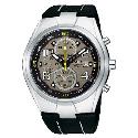 Lorus Men's Black Strap Chronograph Watch