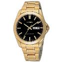 Lorus Men's Gold-Plated Bracelet Watch