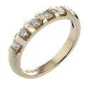 9ct Gold Third Carat Diamond Eternity Ring