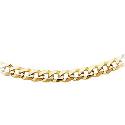 Men's 9ct Gold Curb Chain 18""