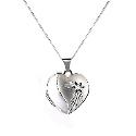 Sterling Silver Heart Shaped Locket