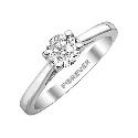 18ct White Gold 0.38 Carat Forever Diamonds Ring