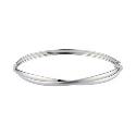 9ct White Gold Russian Bangle